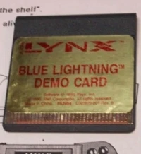 Blue Lightning Demo Card