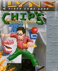 Chip's Challenge (Atari cart stamp)