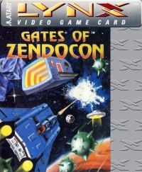 Gates of Zendocon (Atari cart stamp)