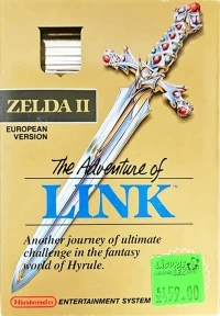 Zelda II: The Adventure of Link (European Version / white circle Seal / NES-AL-SCN)