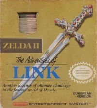 Zelda II: The Adventure of Link (European Version / white oval Seal)