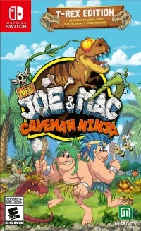 New Joe and Mac: Caveman Ninja - T-Rex Edition