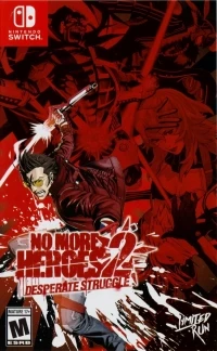No More Heroes 2: Desperate Struggle (red cover)