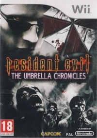 Resident Evil: The Umbrella Chronicles (RVL-RBUP-UXP / red PEGI rating)