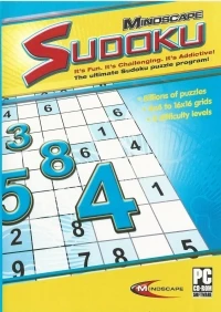 Mindscape Sudoku