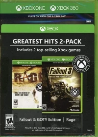 Greatest Hits 2-Pack: Fallout 3: GOTY Edition / Rage