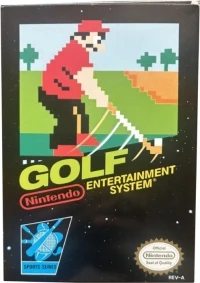 Golf (3 screw cartridge / ©ⓂNintendo® / oval Seal®)