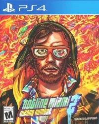 Hotline Miami 2: Wrong Number (fire cover)