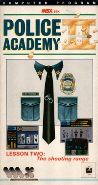 Police Academy II (white disk)