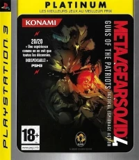 Metal Gear Solid 4: Guns of the Patriots - Platinum [FR]