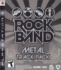 Rock Band Metal Track Pack