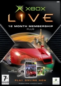 Xbox Live 12 Month Membership Plus Project Gotham Racing 2