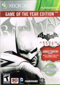 Batman: Arkham City - Game Of The Year Edition - Platinum Hits
