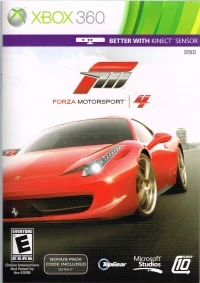 Forza Motorsport 4 (Bonus Pack Code Included)