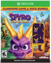 Spyro Reignited Trilogy - Clawsome Game & Sock Bundle