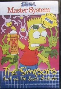 Simpsons, The: Bart vs. The Space Mutants (purple cover)