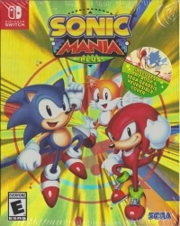 Sonic Mania Plus (Includes Art Book & Sega Genesis Reversible Cover)