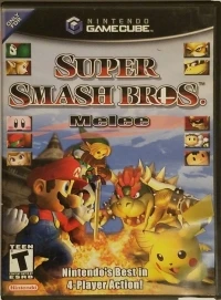 Super Smash Bros. Melee (Not for Resale, back)
