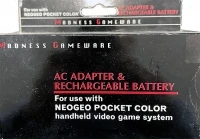 Madness Gameware AC Adapter & Rechargeable Battery