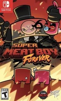 Super Meat Boy Forever (Meat Boy facing away)