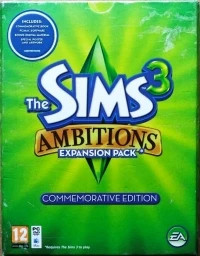 Sims 3,The: Ambitions Expansion Pack - Commemorative Edition