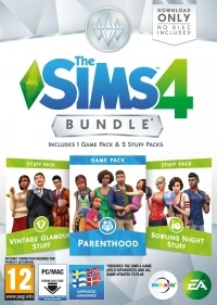 Sims 4, The: Bundle: Vintage Glamour Stuff / Parenthood / Bowling Night Stuff