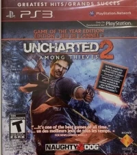 Uncharted 2: Among Thieves: Game of the Year Edition - Greatest Hits (Not for Resale / red stroke text)