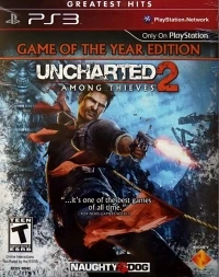 Uncharted 2: Among Thieves: Game of the Year Edition - Greatest Hits (sleeve)