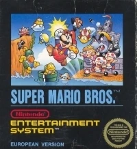 Super Mario Bros. (European Version / black Seal / NES-SM-EEC SCN cart)