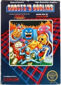 Ghosts 'n Goblins (Made in Japan / REV-A / ⓂNintendo® cartridge)