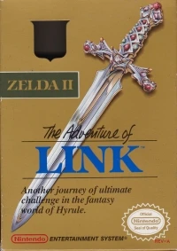 Zelda II: The Adventure of Link (oval Seal of Quality)