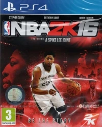 NBA 2K16 (Anthony Davis cover / circle hologram label)