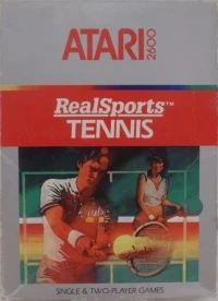 RealSports Tennis (Atari, Corp. / Made in Taiwan / 1987)