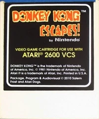 Donkey Kong Escapes! (tan cartridge)