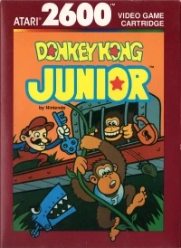Donkey Kong Junior (burgundy box / 1987)