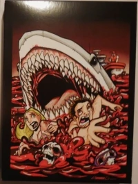 Hunger Shark (blue title text)