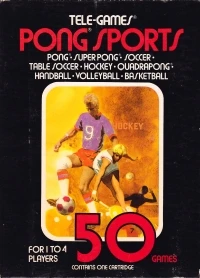 Pong Sports (Contains One Cartridge / Tele-Games Cartridge)