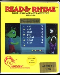 Read & Rhyme